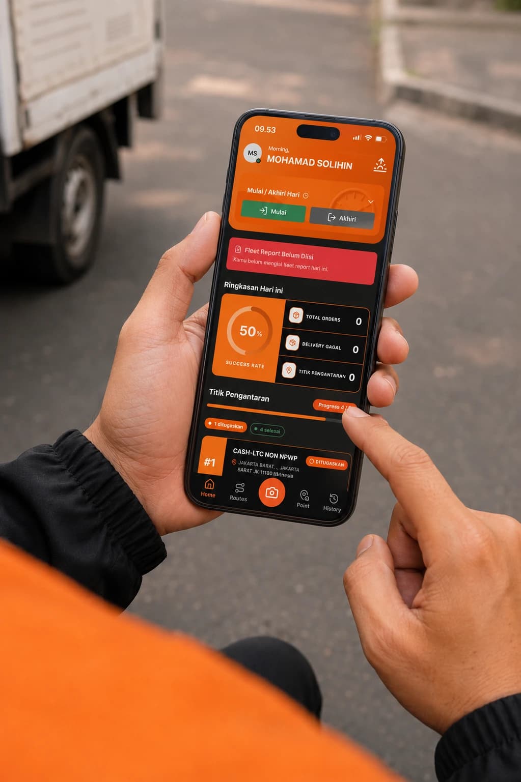Optimize every route automatically
