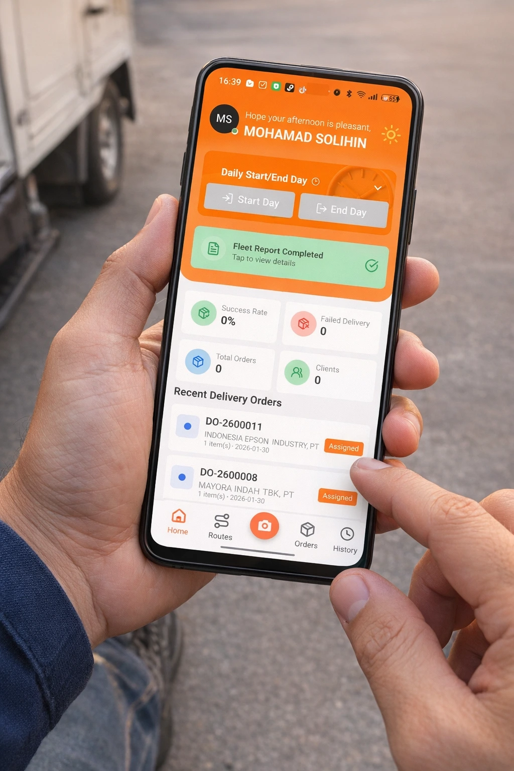 Optimize every route automatically